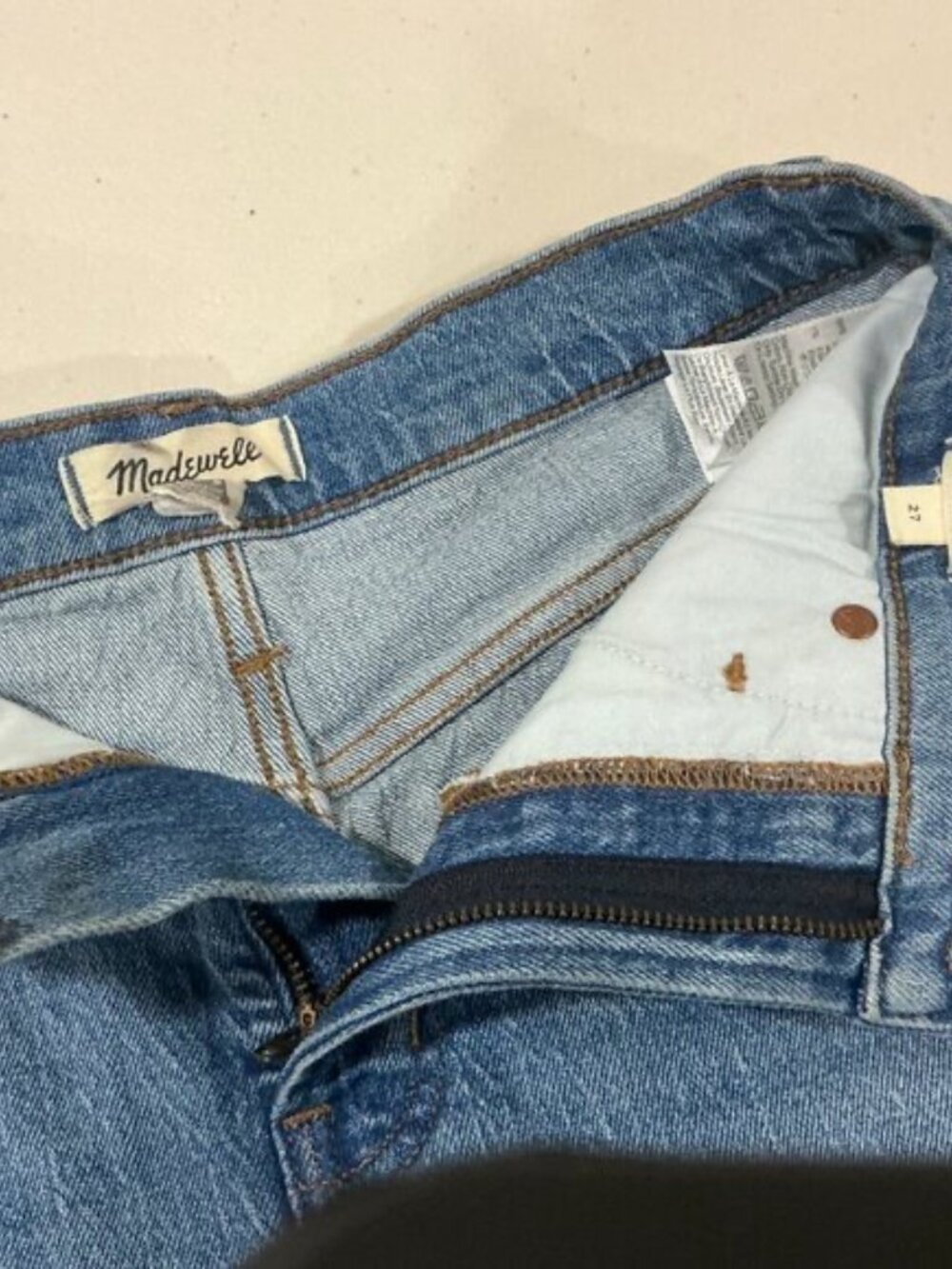 Madewell The Perfect Jean Short 3" Inseam Women SIze W27 - Picture 6 of 13